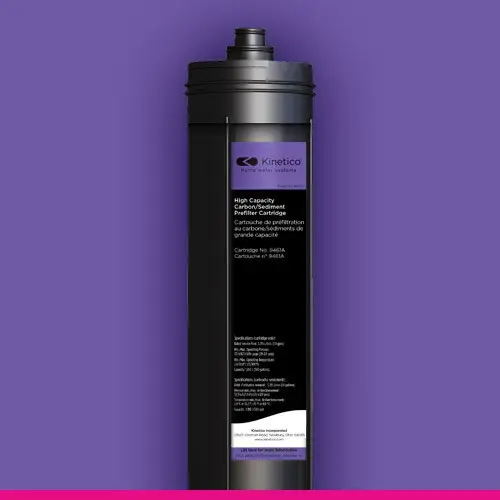 Kinetico High Capacity Carbon and Sediment Prefilter cartridge